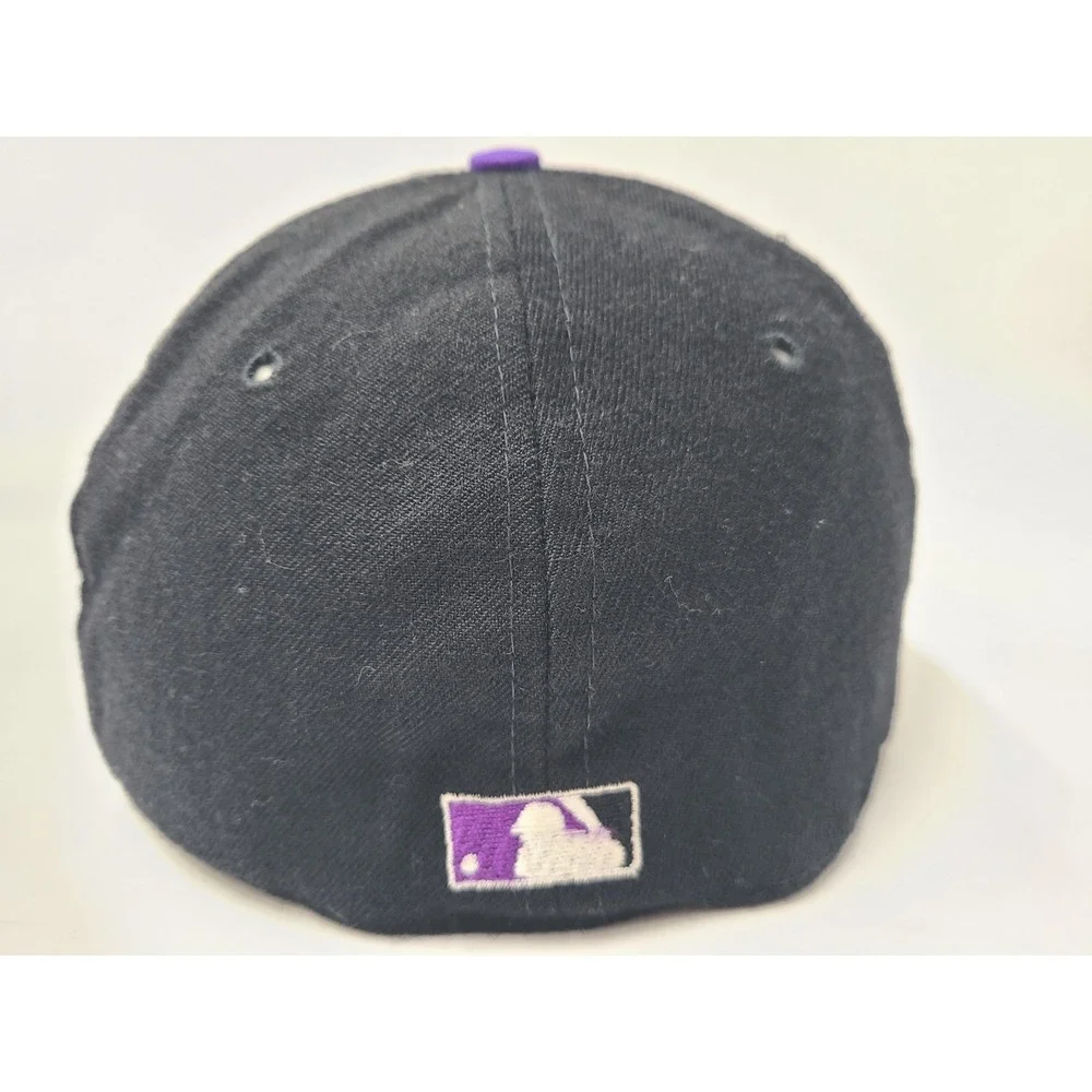 Vintage Colorado Rockies New Era 59Fifty Pro Model Fitted 7 1/8 Hat Cap Wool MLB